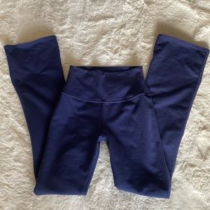 Alo blue high waist flare legging XS